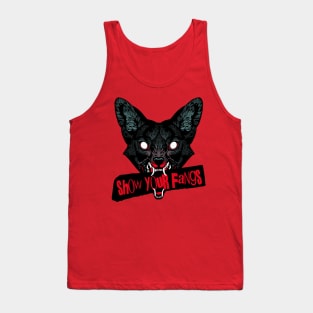 SHOW YOUR FANGS (ANTIFA) Tank Top